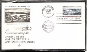 US Scott # 1164 Automated PO FDC. Artcraft Cachet - Picture 1 of 1