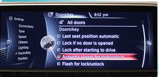 BMW iDrive codificación con USB-unidad de bloqueo de confirmar para NBT acústico