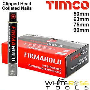 FirmaHold Clipped Head Collated Framing Nails 1100pk with Gas Carbon Steel - Bild 1 von 1