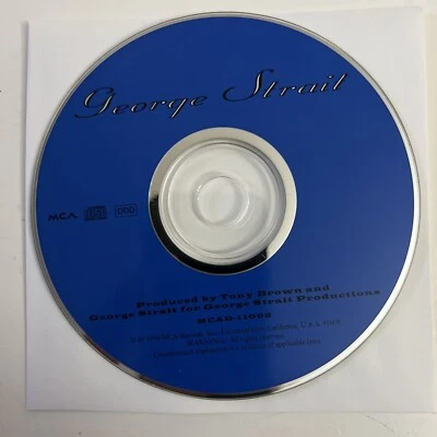 Lead on by George Strait (CD, 1994) Disk Only No Tracking Information Foto 1 de 4