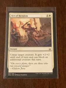 Magic the Gathering Hour of Devastation Atto di Eroismo - Foto 1 di 2