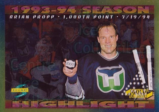 1994-95 Score Gold Punched Winners #247 Brian Propp - Image 1 of 1