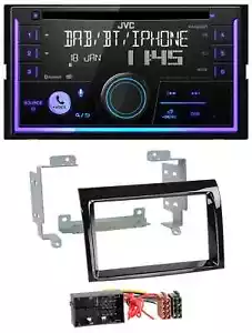 JVC MP3 USB 2DIN DAB Bluetooth CD Autoradio für Fiat Ducato Peugeot Boxer Citroe - Bild 1 von 8