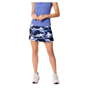 Golftini Skort Blue Camo Golf Athletic Skirt with Shorts XS Nwot - Picture 1 of 8