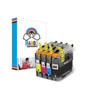 1 juego completo de cartuchos de tinta no compatibles con manos OEM para Brother LC127xl/LC125xl - Imagen 1 de 1