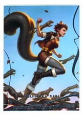 SQUIRREL GIRL 2022 UD Marvel Masterpieces Base Level 1 #25 1484/1999