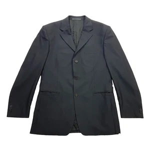 Versace Classic 3 Button Blazer Jacket | Vintage Luxury Designer Suit Black VTG - Picture 1 of 4