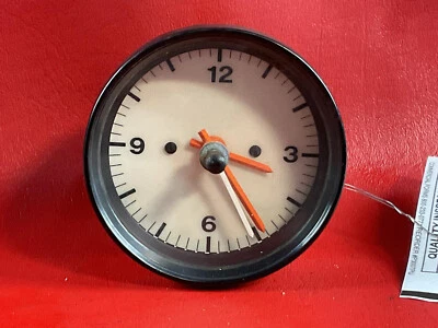1970-1989 Porsche 911 Clock, White Face 91164170129 85695 - Image 1 of 4