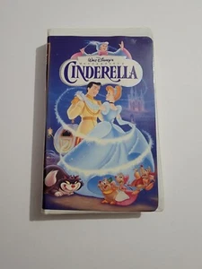 Cinderella (VHS Tape, 1995, Walt Disney Entertainment) Masterpiece Collection - Imagen 1 de 3