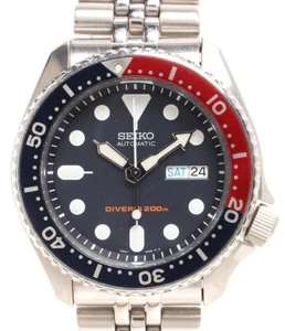 Seiko 7S26-0020 SKX009 Pepsi Bezel Automatic Mens Vintage Watch JAPAN - Picture 1 of 8