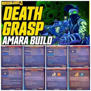 Lvl72 M10 Death Grasp Amara MOXXSI Terror FUN BUILD Borderlands3 Xbox1/PC/Steam - Picture 1 of 4