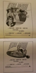 7 Star Wars Movie Posters vintage original Ad Sheet 1978 Rare Ad Mats Starwars B - Picture 1 of 8