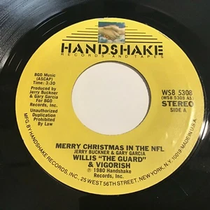 Willis "The Guard" & Vigorish - Merry Christmas In The NFL 45 *** - Picture 1 of 1