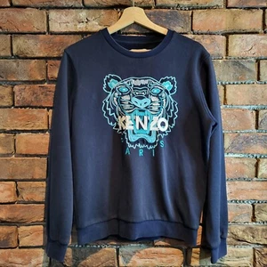 Kenzo Paris Tiger Sweatshirt Pullover Blau Gr. S Damen. - Bild 1 von 3
