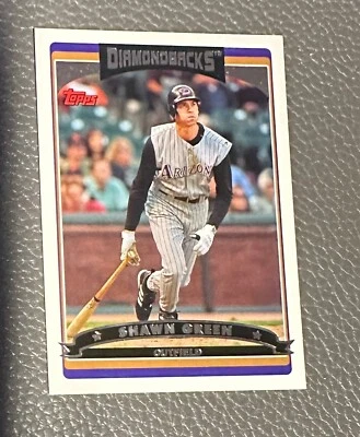 2006 Topps #415 Shawn Green - Arizona Diamondbacks - Image 1 of 2