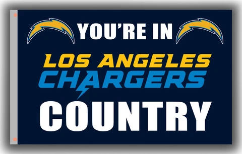 Los Angeles Chargers Football COUNTRY Memorable Flag 90x150cm 3x5ft best banner Cover