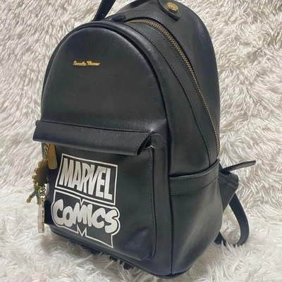 clean marvel comics  × Samantha Thavasa collaboration kawaii Black Backpack - Image 1 of 4