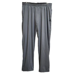 Reebok Trainingshose Herren XXL Grau Pull On Waist Straight Zip Leg SpeedWick Neu - Bild 1 von 11