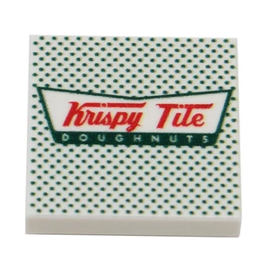 Krispy Tile Doughnuts Tile made using LEGO part - B3 Customs - Picture 1 of 1