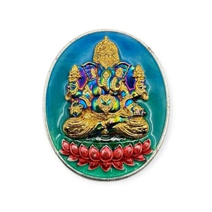 Thai amulet rian Lord Ganesh Pang Dagadusheth Lucky Charm Pendant Bring Success - Picture 1 of 8