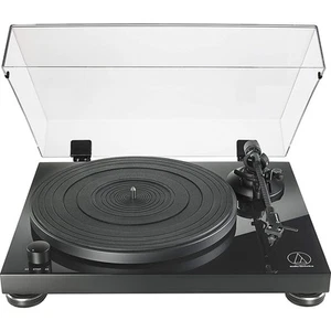 Tocadiscos Audio-Technica AT-LPW50PB totalmente manual con transmisión por correa - Caja abierta - Imagen 1 de 12