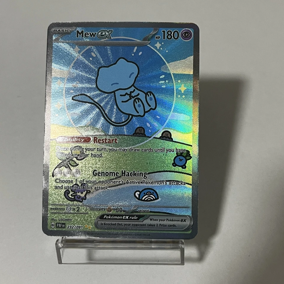 CUSTOM Mew ex Textured English DIY Fan-made - Image 1 of 1