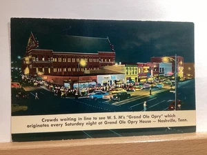 Saturday Night at the Grand Ole Opryland House: Nashville, TN - Vintage Postcard - Picture 1 of 3
