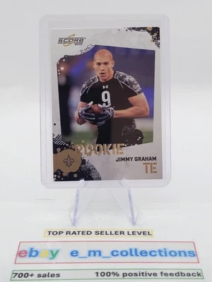 JIMMY GRAHAM 2010 Panini Score ROOKIE Card #357 New Orleans Saints MT-GEM MT - Image 1 of 2