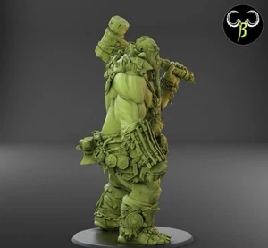 Giant Ogre Ironhoarder Smith 28mm Fantasy Miniature Hero - Picture 1 of 4