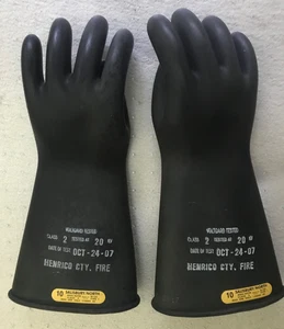 Salisbury North ANSI/ASTM D120 Klasse 2, Typ I Lineman Handschuhe 17000V Größe 10 - Bild 1 von 3