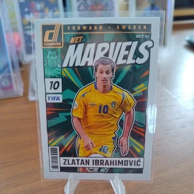 2024-25 Panini Donruss Soccer FIFA Net Marvels - Zlatan Ibrahimovic (O77) - Image 1 of 2