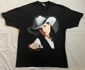 Vintage Terri Clark T Shirt 1998 Concert Short Sleeve Country Music Tee Black XL - Picture 1 of 18