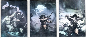 KEN KELLY SERIES 1  SILVER HOLOGRAM Chase Card Set of 3 (H1, H2, and H3) - Picture 1 of 8