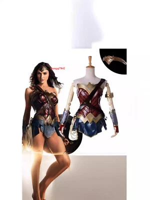 Actualizado Mujer Maravilla Diana Príncipe Disfraz Juegos con disfraces Mujeres Trajes Accesorios de Halloween Foto 1 de 4