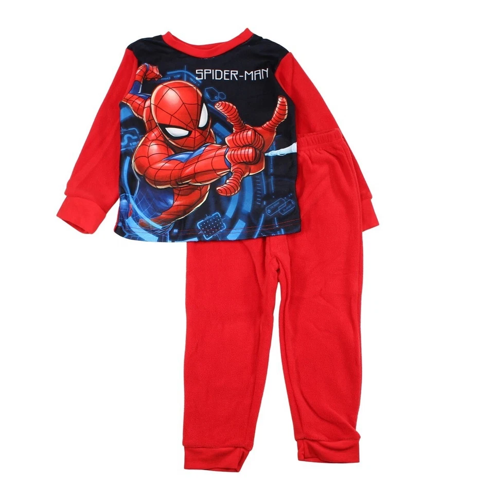 Boys' Pajamas. Mickey, The Lion King, Avengers, Paw Patrol. Red Color 2-8 Years. - Image 1 of 1
