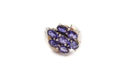 Sterling Silver 925 Iolite Ring Size 7 H7 - Image 1 of 4