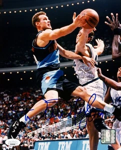 DAN MAJERLE Signed Autographed 8x10 Photo with JSA COA Cavs - Picture 1 of 1