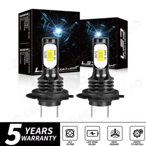 For Mercedes-Benz C250 C300 C350 LED Headlight High/Low Beam Bright White Kit - Picture 1 of 12