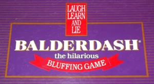 Balderdash The Hilarious Bluffing Game Parker Bros 1984 COMPLETE/PERFECT COND! - Picture 1 of 1
