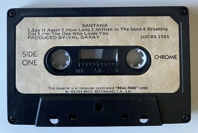 SANTANA Beyond Appearances ADVANCE SAMPLER CASSETTE PROMO ~ ULTRA RARE - Image 1 of 2
