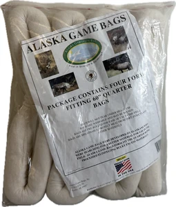 Alaska Game Bags MEC460 Rolled Quarter Bag 4 Pack (New/Unused) - Picture 1 of 4