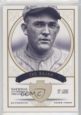 2012 Panini National Treasures Nicknames /25 Rogers Hornsby #7 HOF