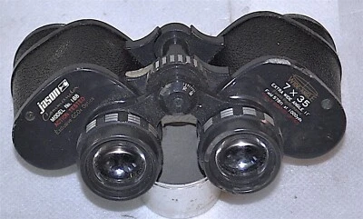 JASON COMMANDER MODEL 188 BINOCULARS 7 X 35 FIELD 578 ft. @ 1000 yds. NICE - Image 1 of 3