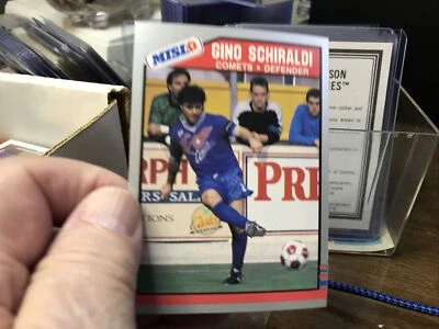 1989-90 Pacific MISL Gino Schiraldi #65 Rookie RC - Image 1 of 2