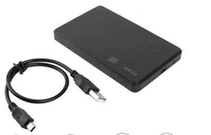 USB 2.0 to SATA Hard Drive Enclosure Caddy Case For 2.5" Inch HDD / SSD External - Picture 1 of 1