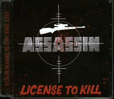 Assassin License To Kill CD Saxon Slade UFO Riot The Rods Hard Rock Indie Cult Foto 1 de 2