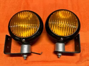 NOS PAIR VinTagE GROTE TURN SIGNAL Light CAR Big Truck Dodge GMC Mack Chevy OLD - Picture 1 of 14