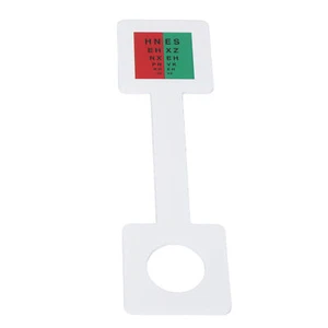 Check Vision Tester Thicken Matte Lamination Waterproof Vision Tester Tool F ZZ1 - Picture 1 of 12