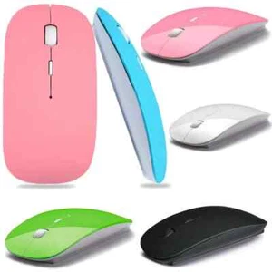 2.4 GHz Wireless Cordless Mouse Mice Optical Scroll For PC Laptop Computer + USB - Picture 1 of 14