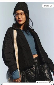 FP Movement Free People Pippa Packable Puffer Jacket Black Size: US S - Picture 1 of 5